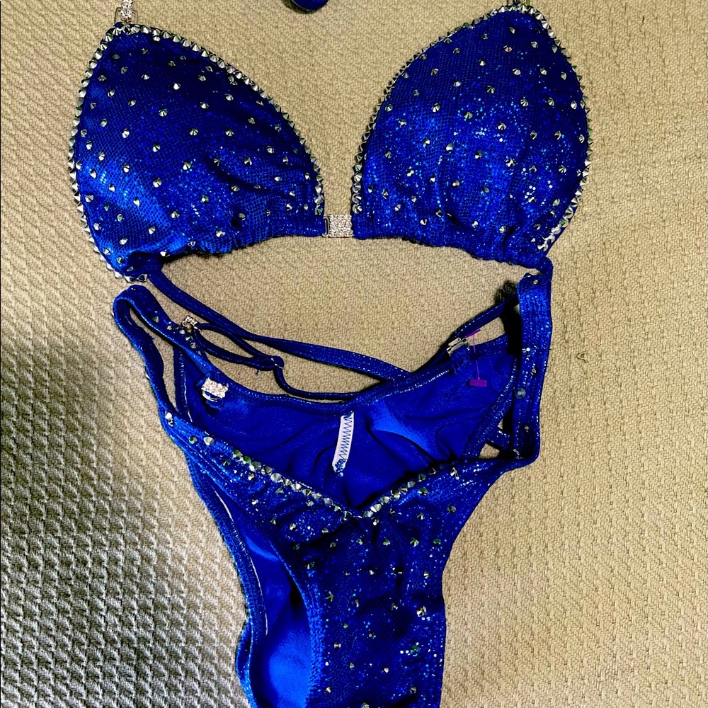 Angel Competition Bikinis Figure Suit - never worn- NWOT with bag